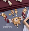 Wedding Wear CH Designer Brass High Gold Hasadi Set Catalog
